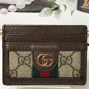 GUCCI Ophidia GG Supreme Card Holder ❤️